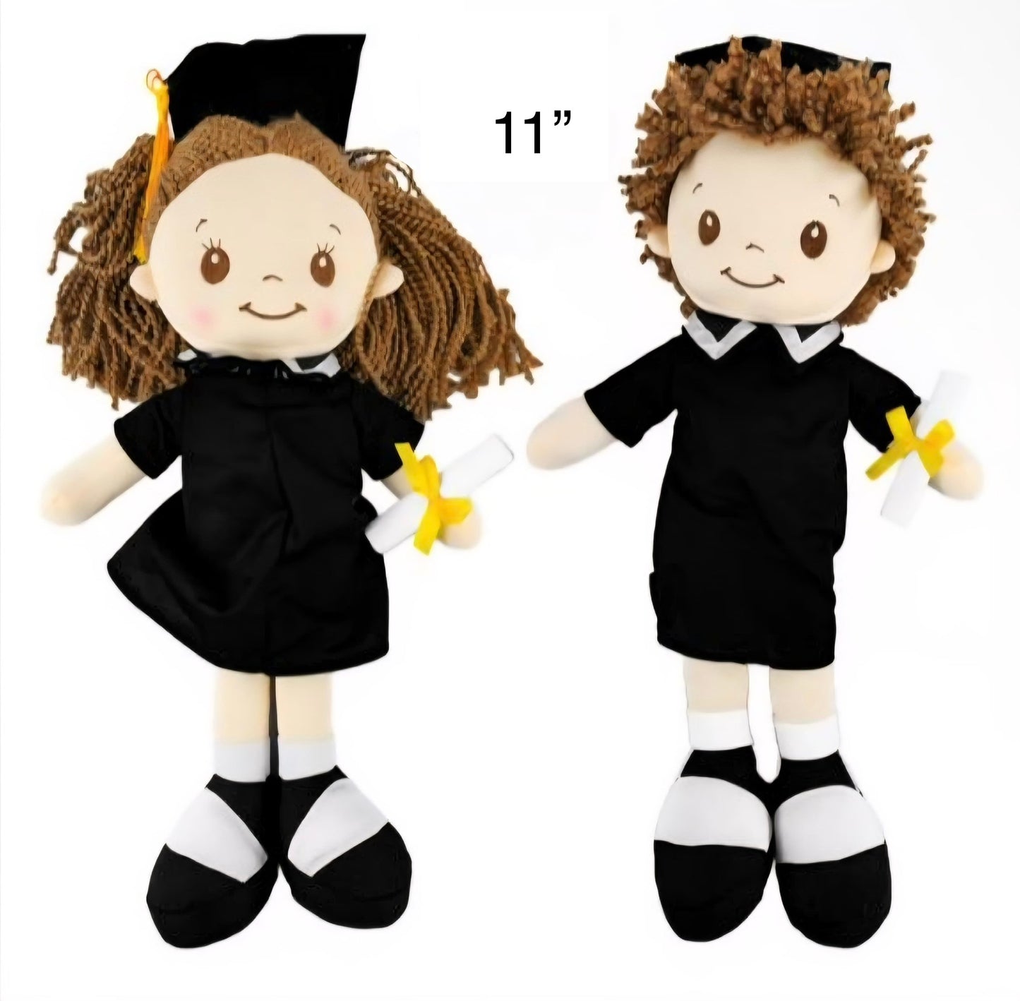 11” Graduation plush