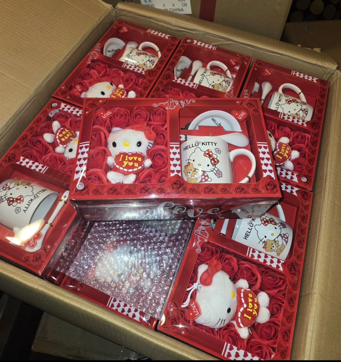 HK Mug set with lights