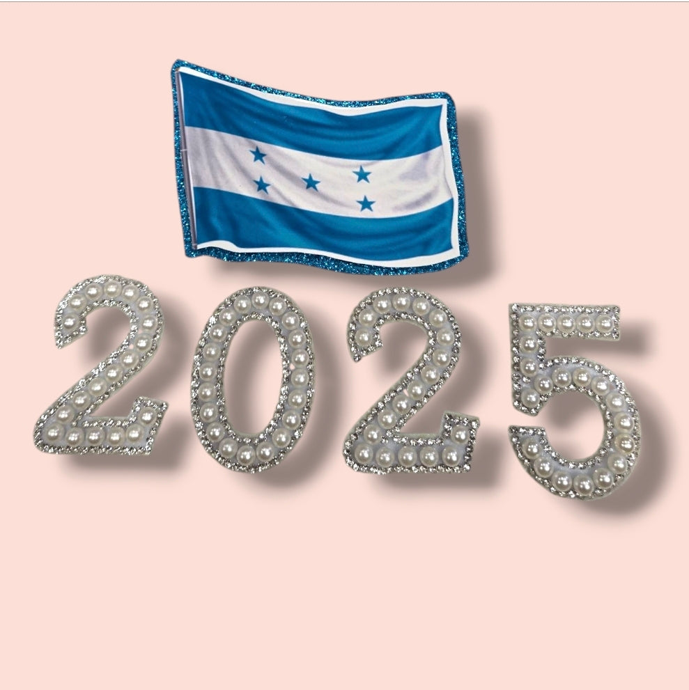 Honduras graduation Topper set
