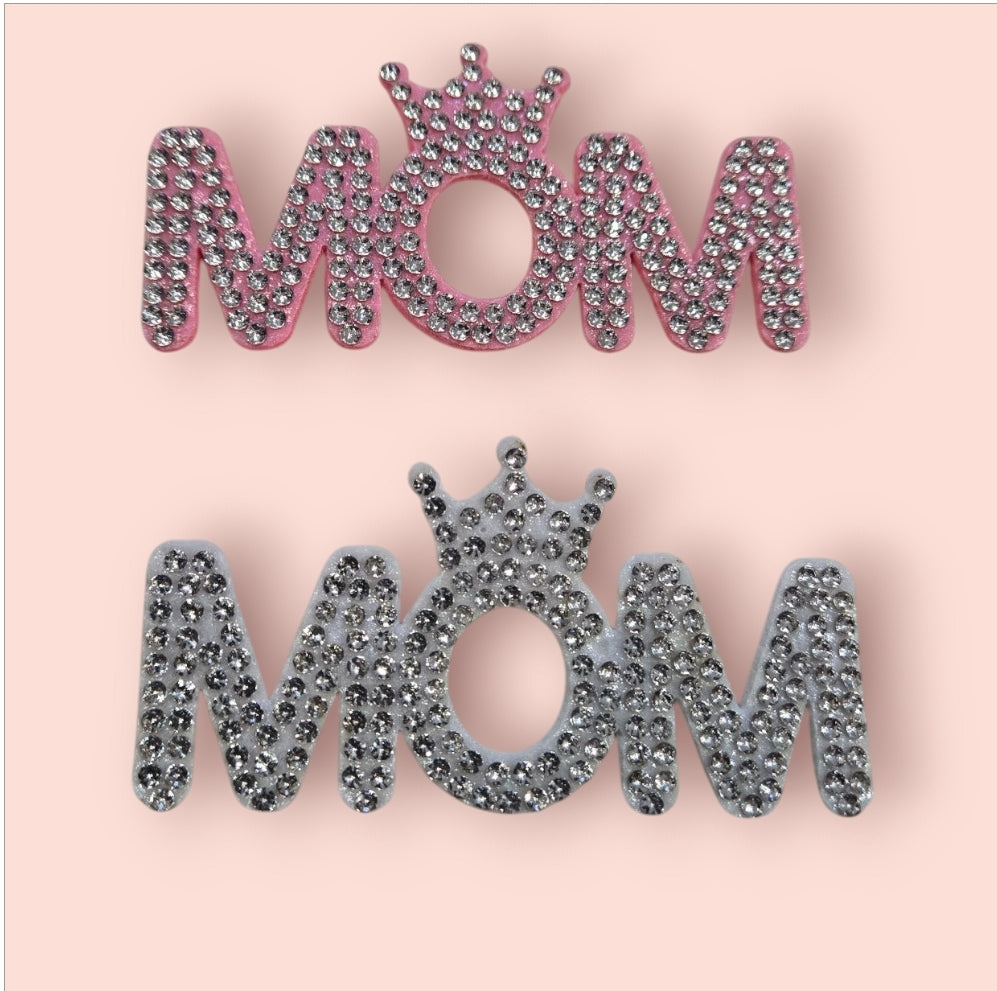 MOM RHINESTONE CROWN 👑 WORD