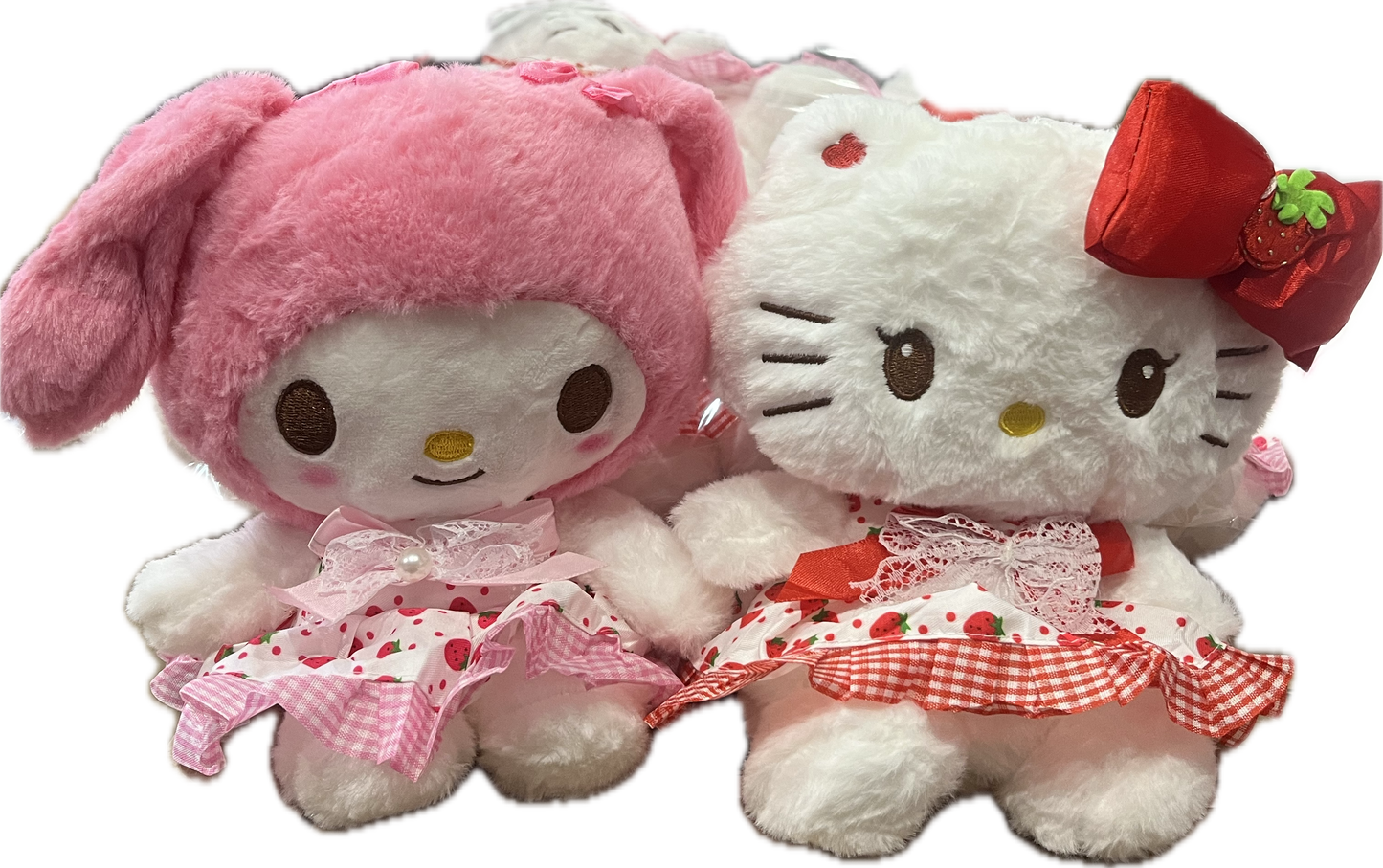 4pc strawberry bundle plushie