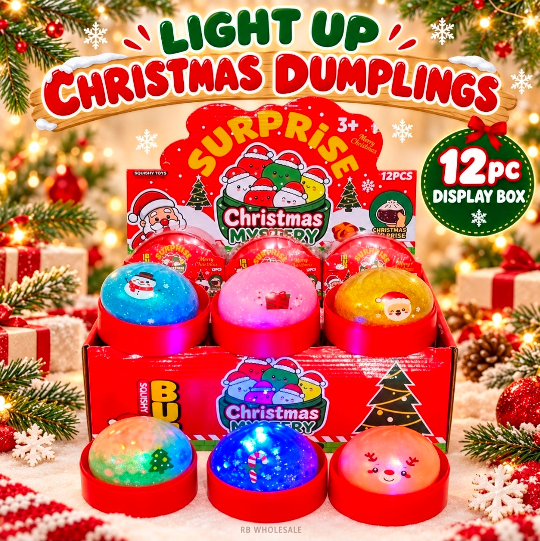 12pc LED Christmas Dumplings