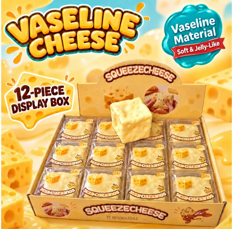 12pc Vaseline Cheese 🧀 3"