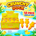 12PC  CRUNCHY YELLOW DUCK