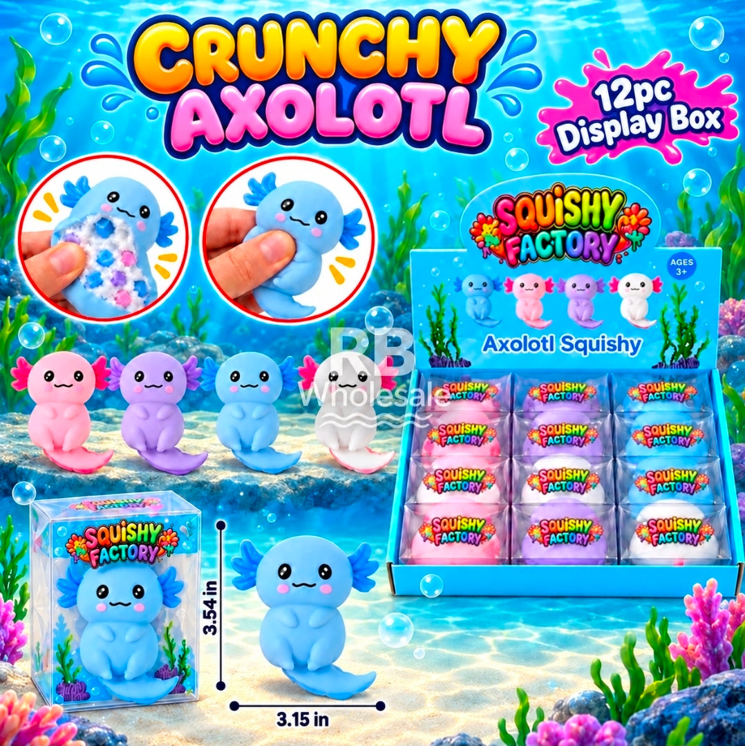 12pc Crunchy Axolotl