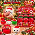 12PC SANTA HAT CHRISTMAS DUMPLING