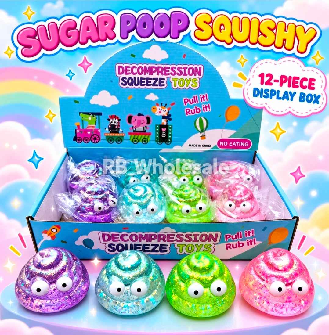 12PC Sugar Funny 😁 Squishy