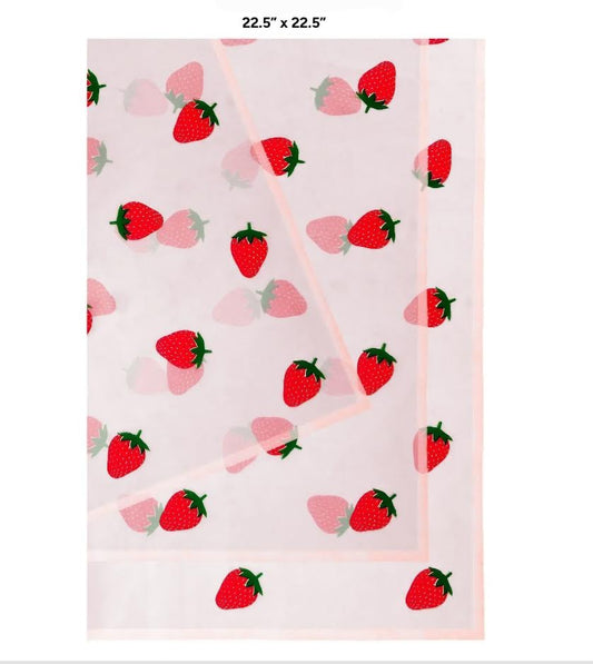 STRAWBERRY FLOWER PAPER