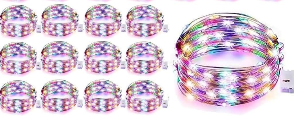 12pc-LED WIRE STRING LIGHTS