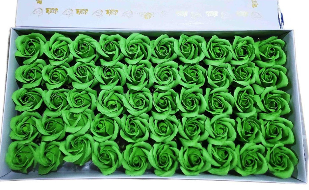 50pc- Soap rose