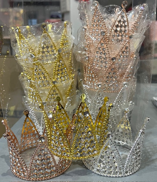 3PC-DIAMOND METAL CROWN