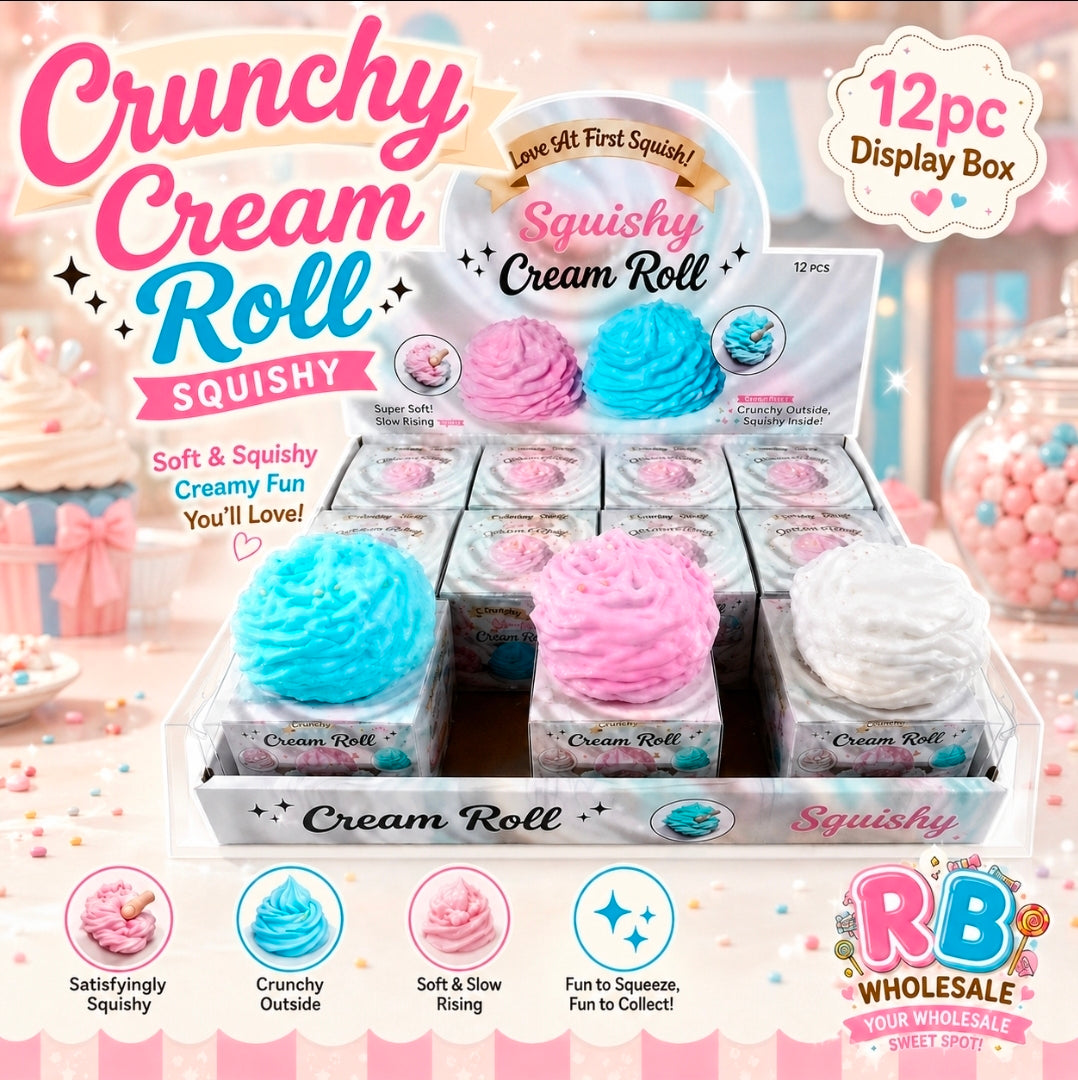 12pc Crunchy Cream Roll