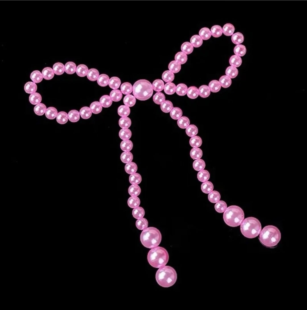 12pc pearl Bow.