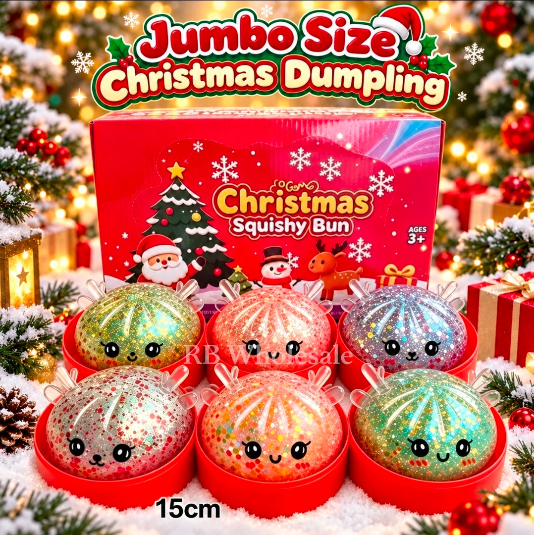 3PC Jumbo Reindeer Dumplings