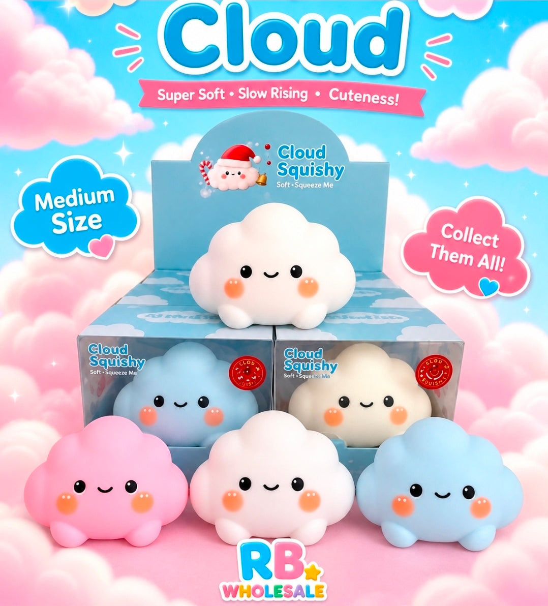 6PC Medium Cloud ☁️