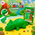 3pc Jumbo Green Dinosaur
