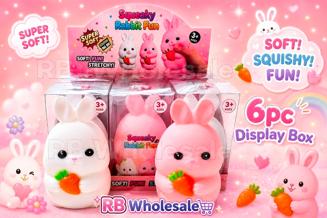 6PC Squishy Bunny 🐰