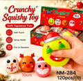 12PC Crunchy Christmas Face Ball