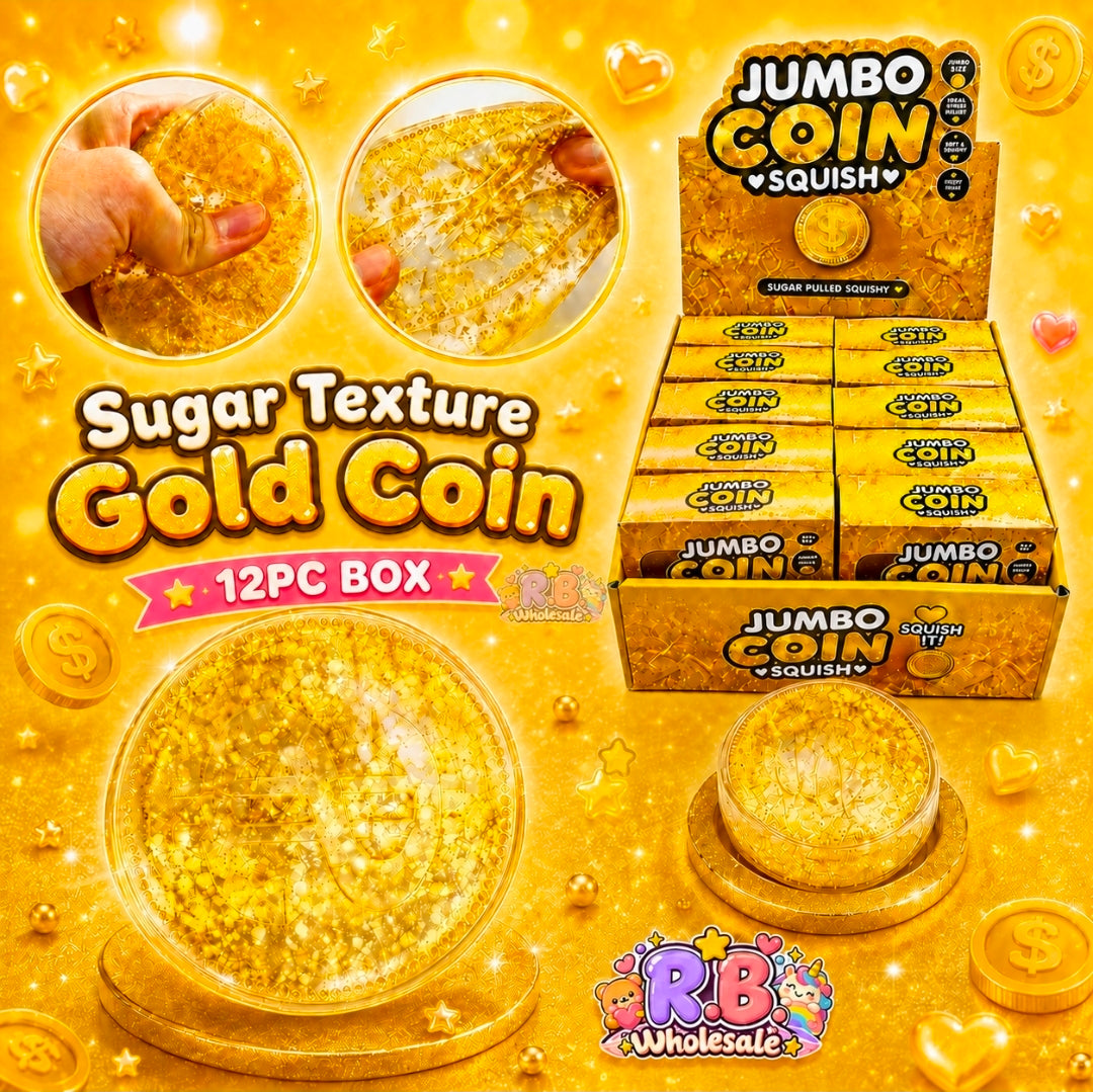 12pc Sugar Gold Coin
