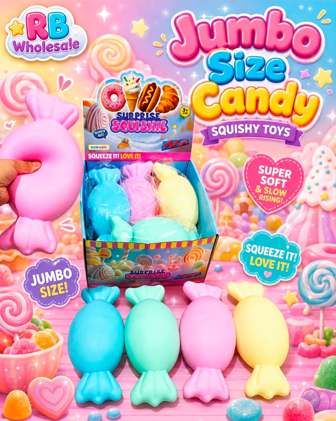 8pc Jumbo Candy 🍬