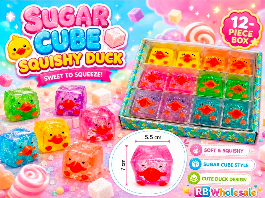 12pc Duck Sugar Cube
