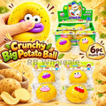 6PC Crunchy Potato Face ball