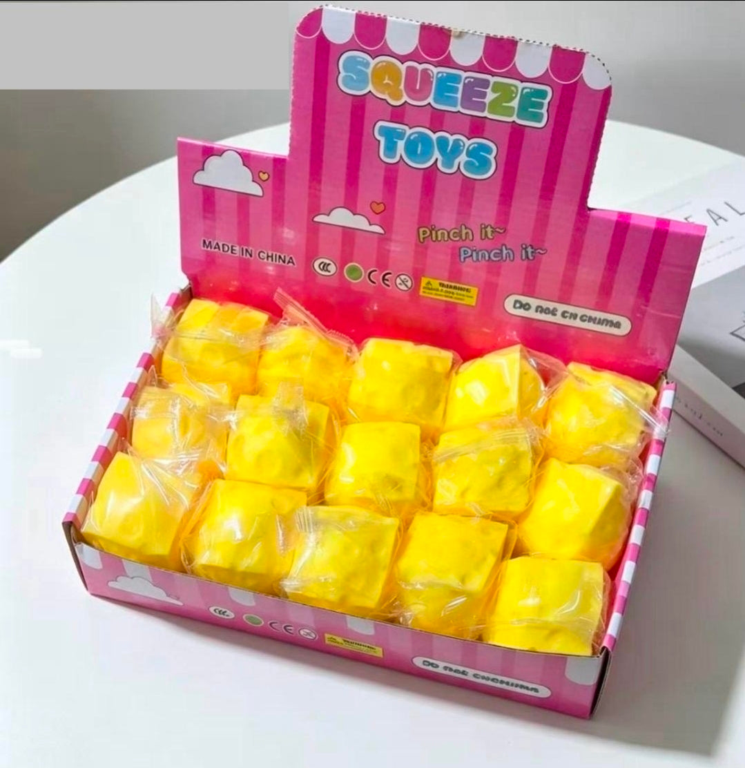 15pc cheese 🧀 foam squishy