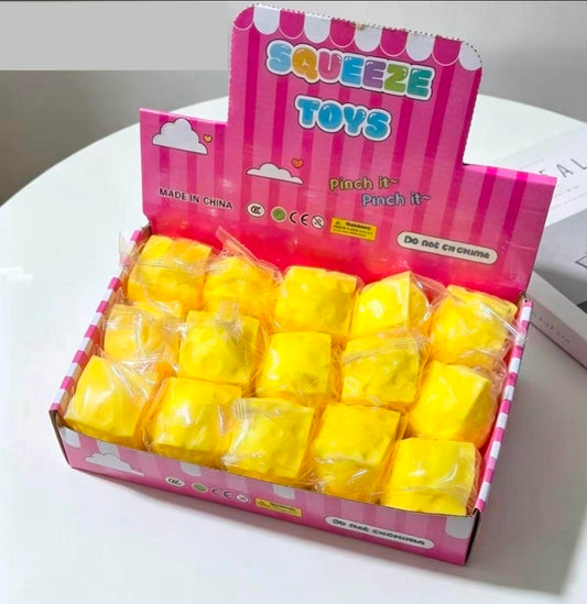 15pc cheese 🧀 foam squishy