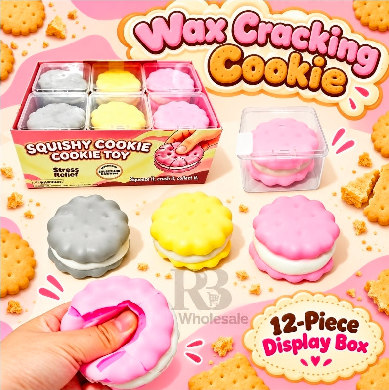 12PC Wax Cracking Cookies