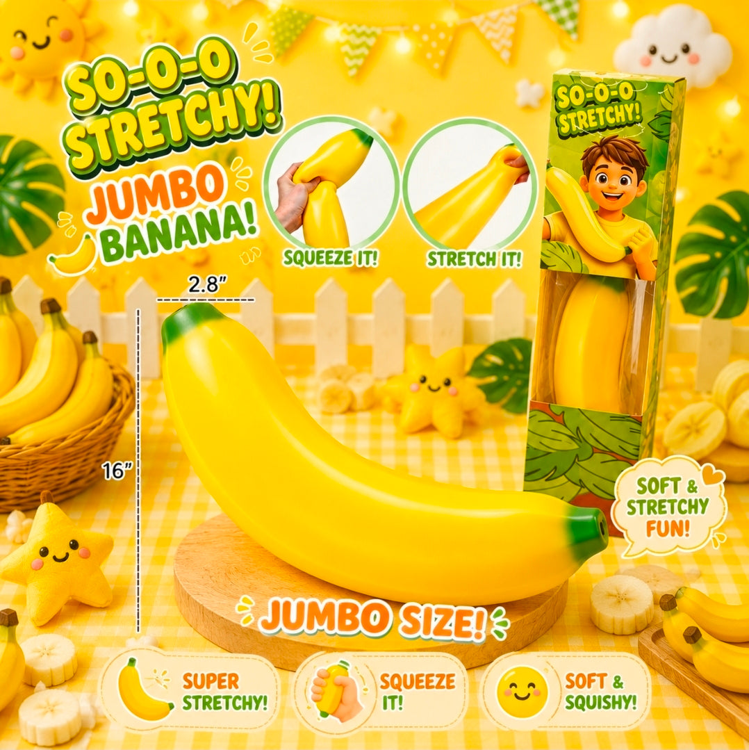 3pc Jumbo Banana 🍌