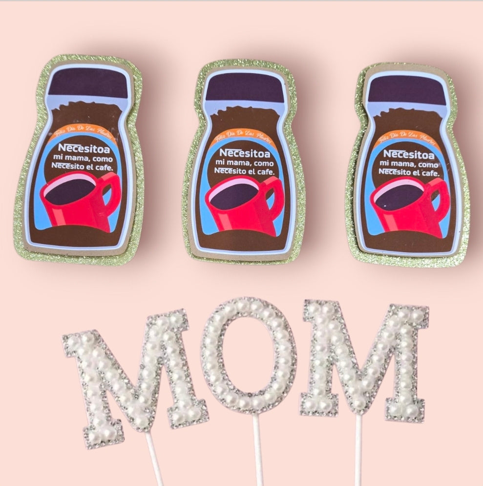 Coffe Mom topper
