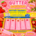 12pc Strawberry Squishy Butter
