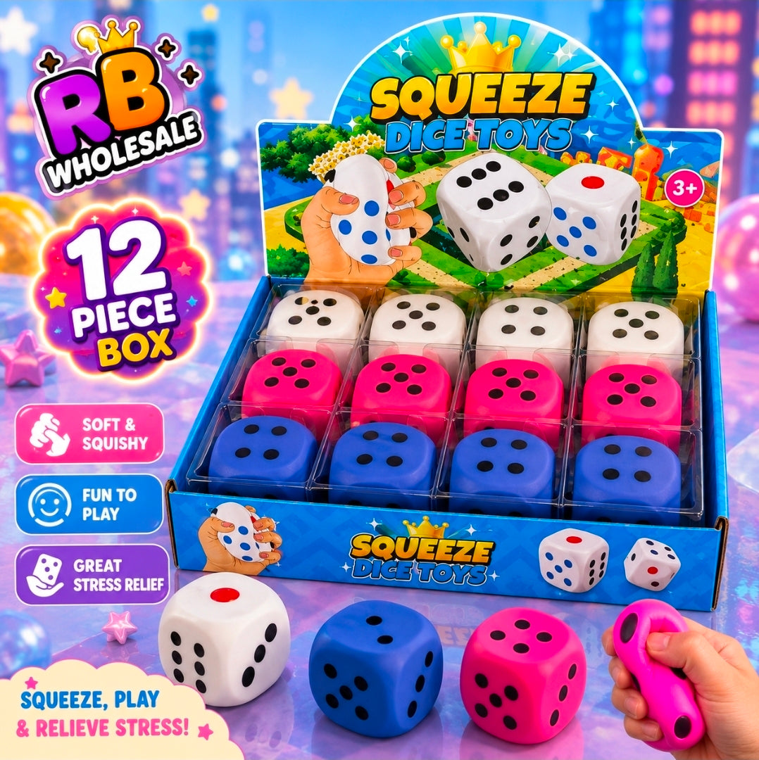 12pc Squeeze Dice
