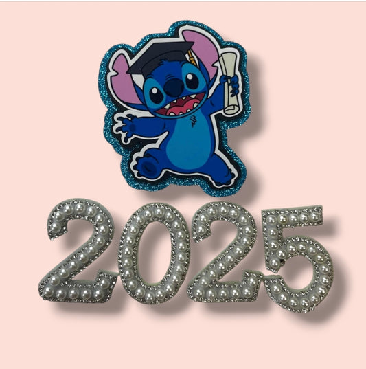 Blue alien 2025 graduation set