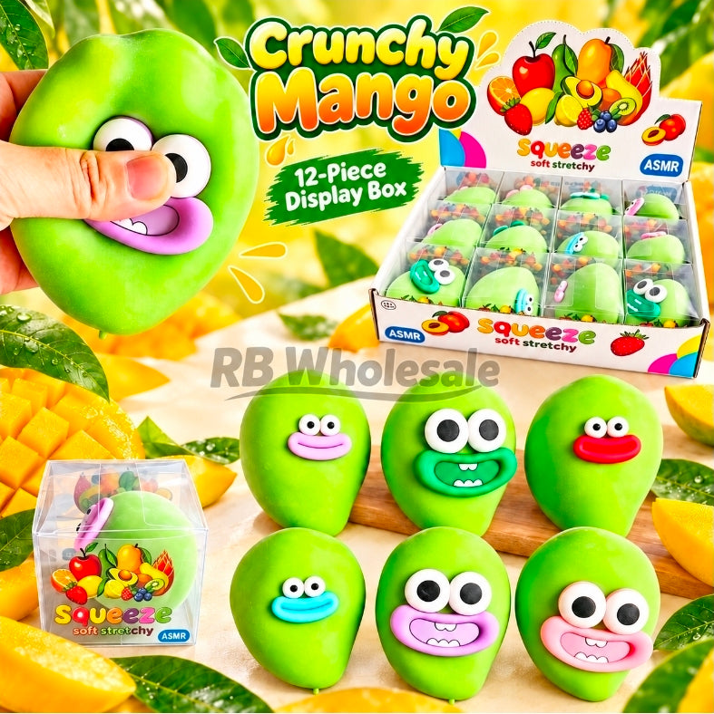 12PC Crunchy Face Mango 🥭