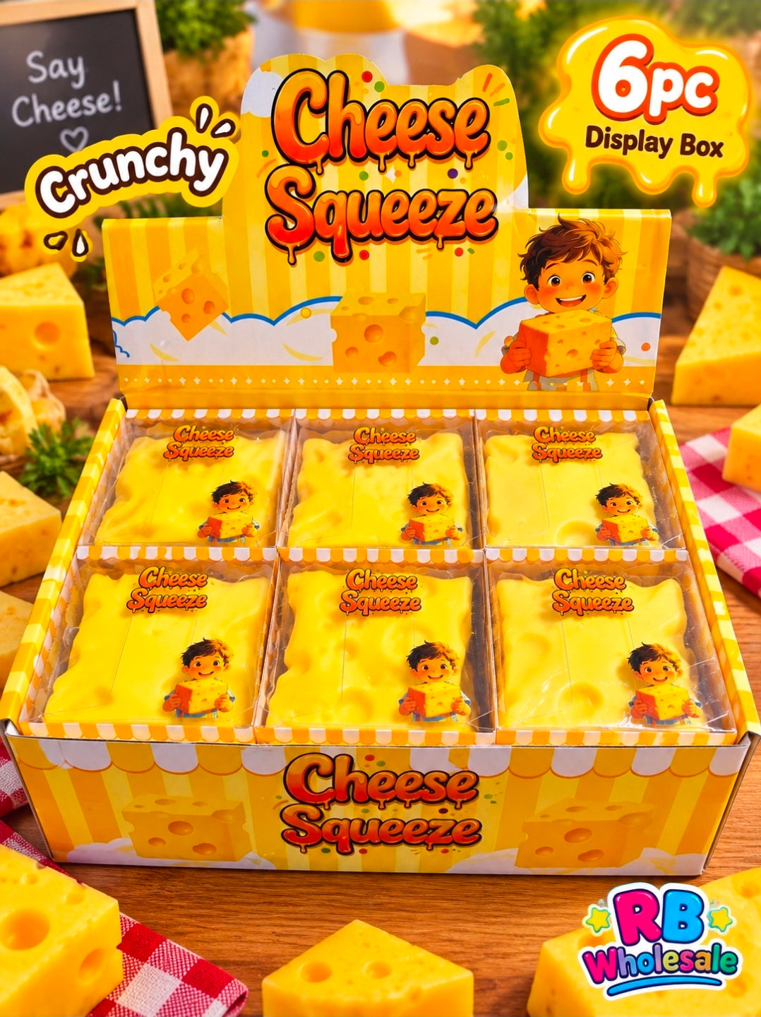 6pc Big Crunchy Cheese