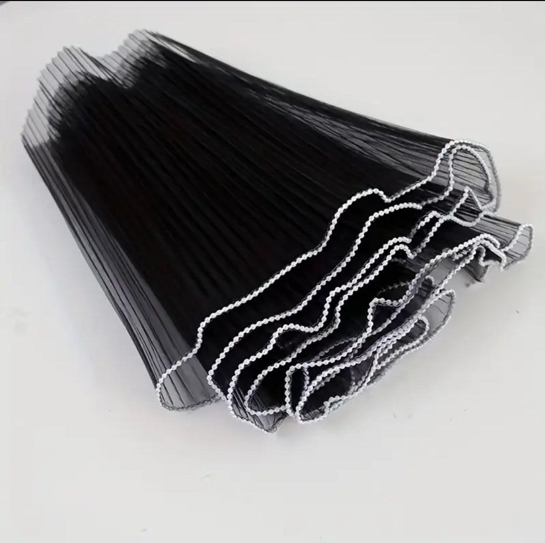 Black-Flower Wrapping Mesh