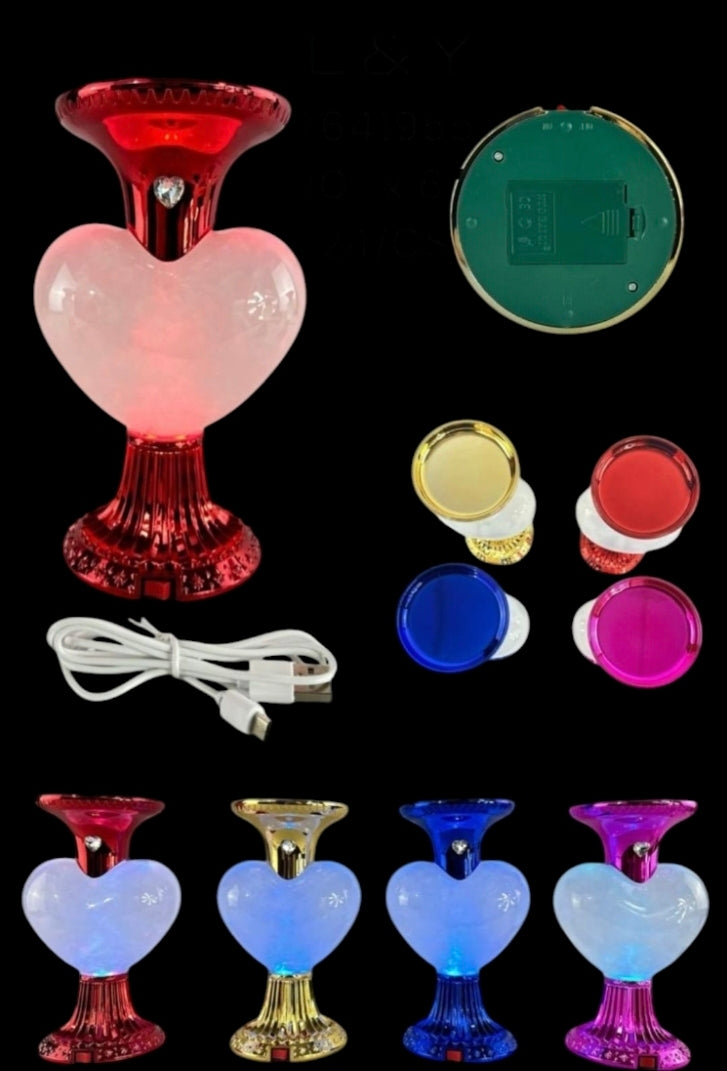 HEART SHAPE TORNADO LAMP