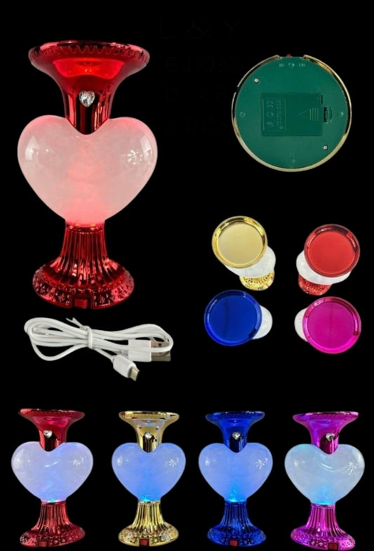 HEART SHAPE TORNADO LAMP