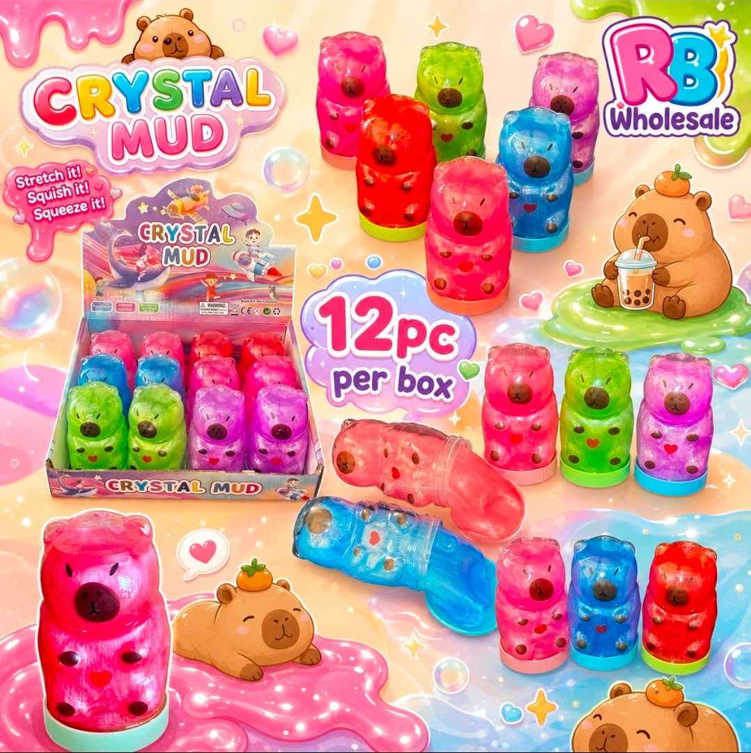 12pc Capybara slime