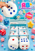 4PC Squishy Jumbo Dice