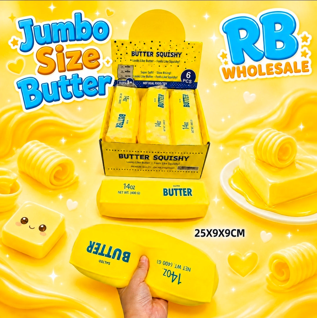 6pc Jumbo Butter