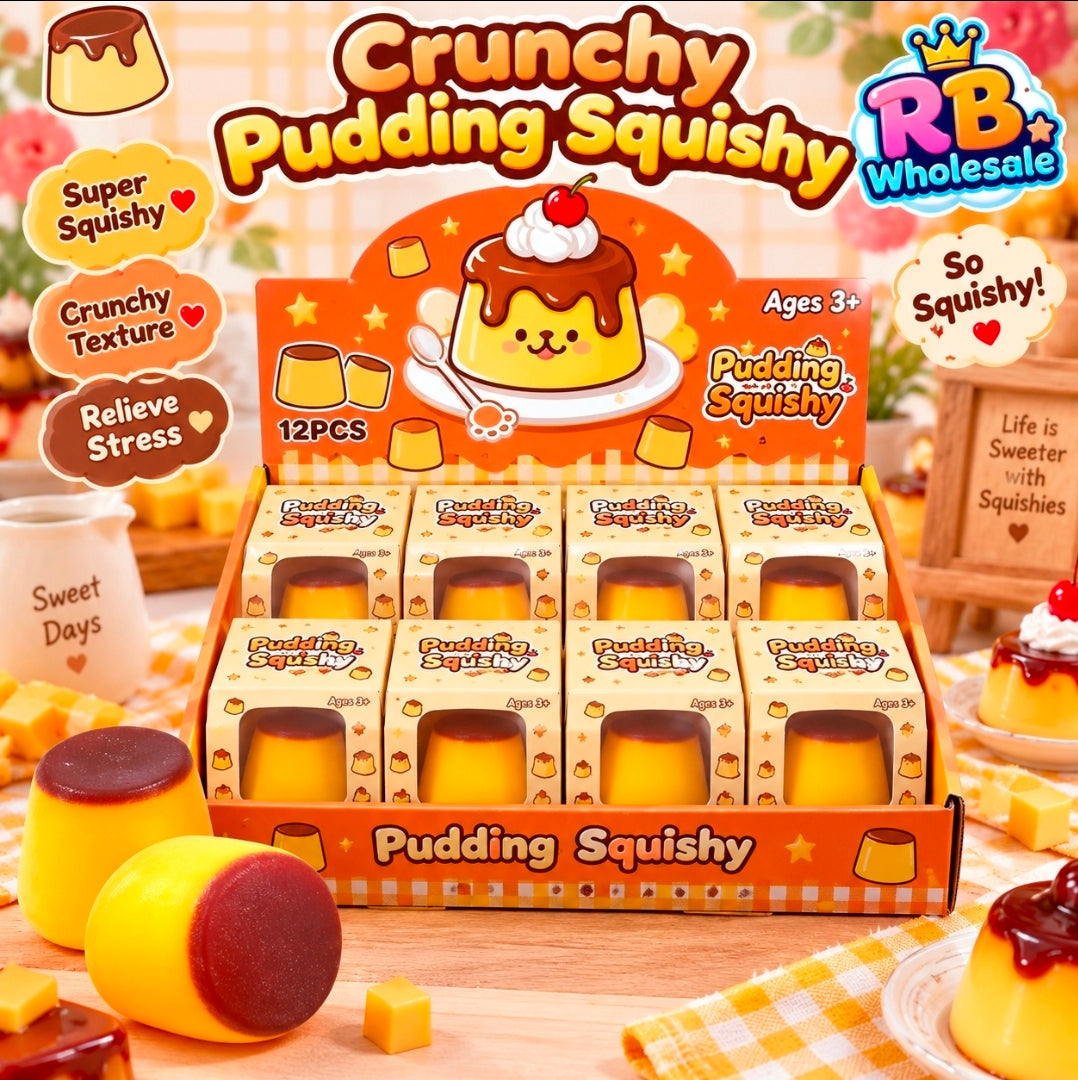 12PC Crunchy Pudding 🍮