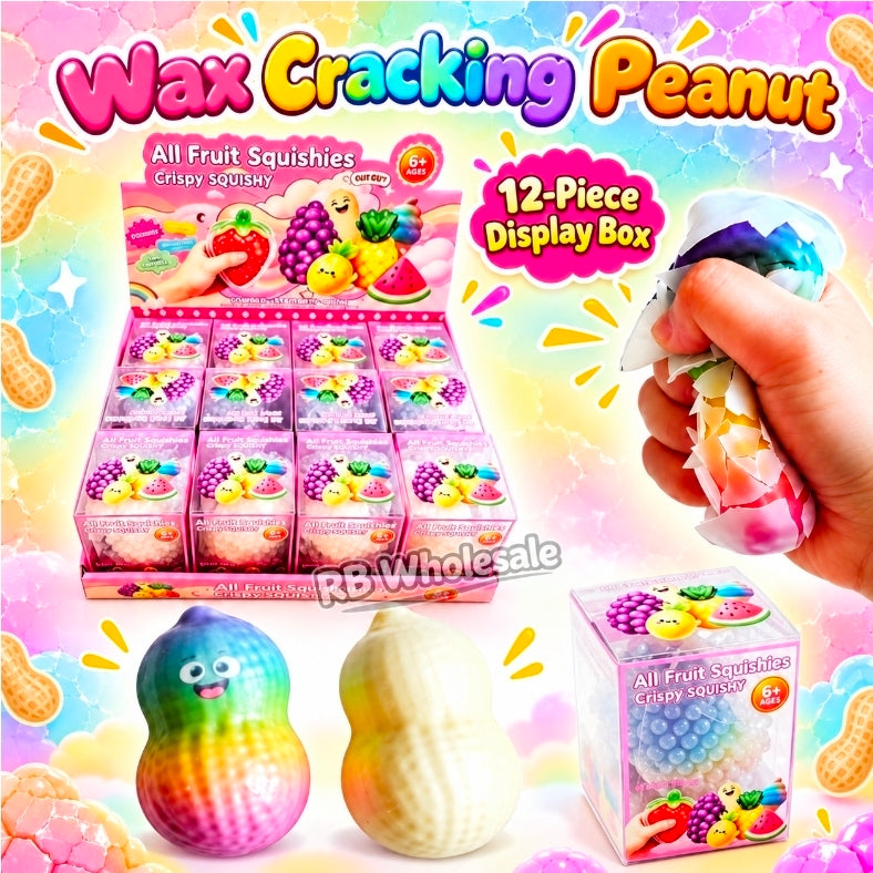12PC Wax Cracking Peanut 🥜