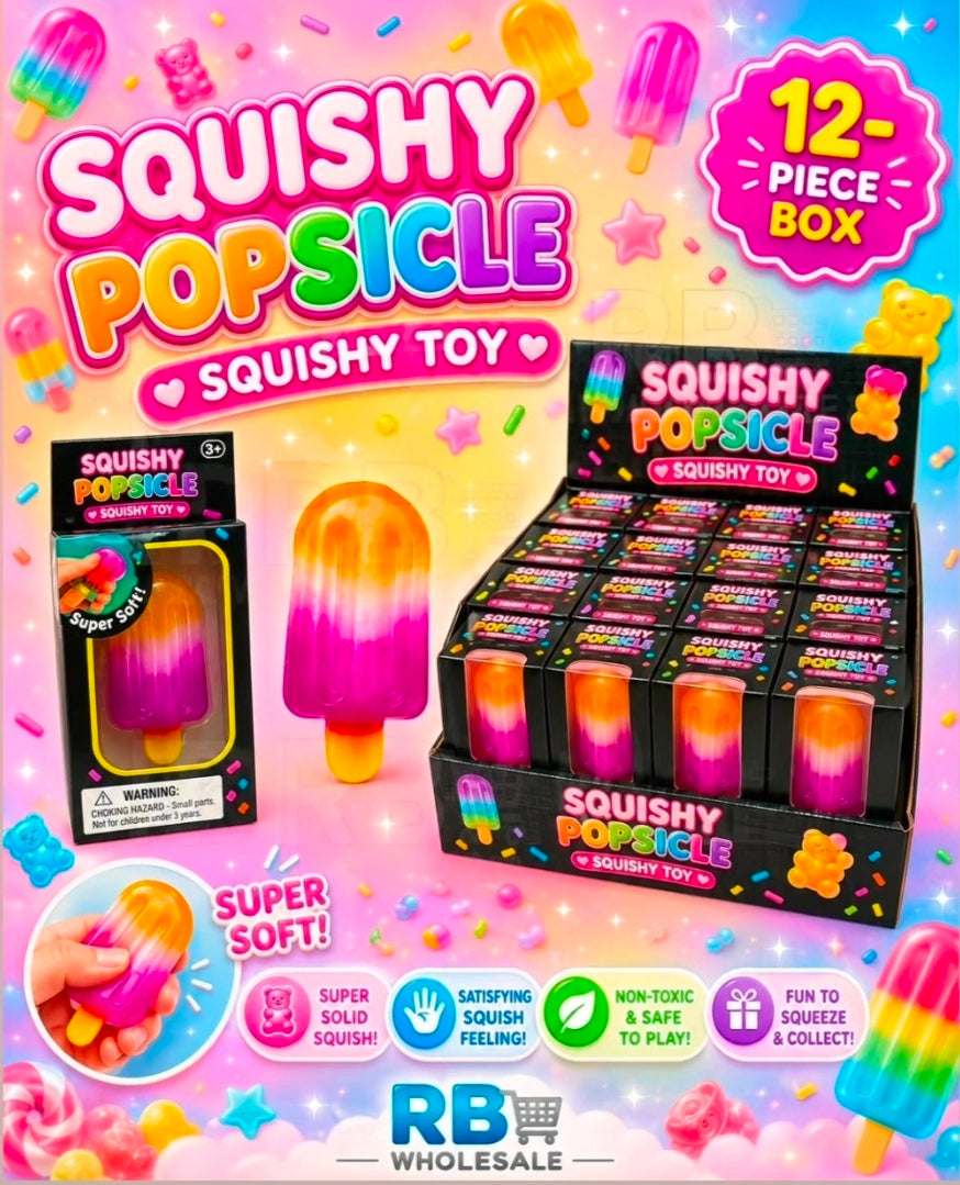12pc Squishy Popsicle