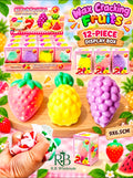 12PC WAX CRACKING MIX FRUITS