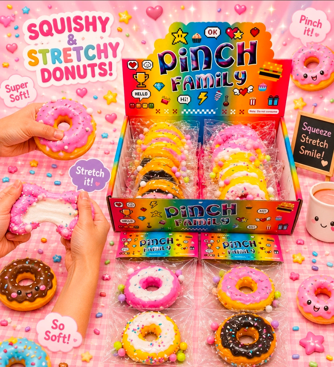 16pc Pinch family Donuts