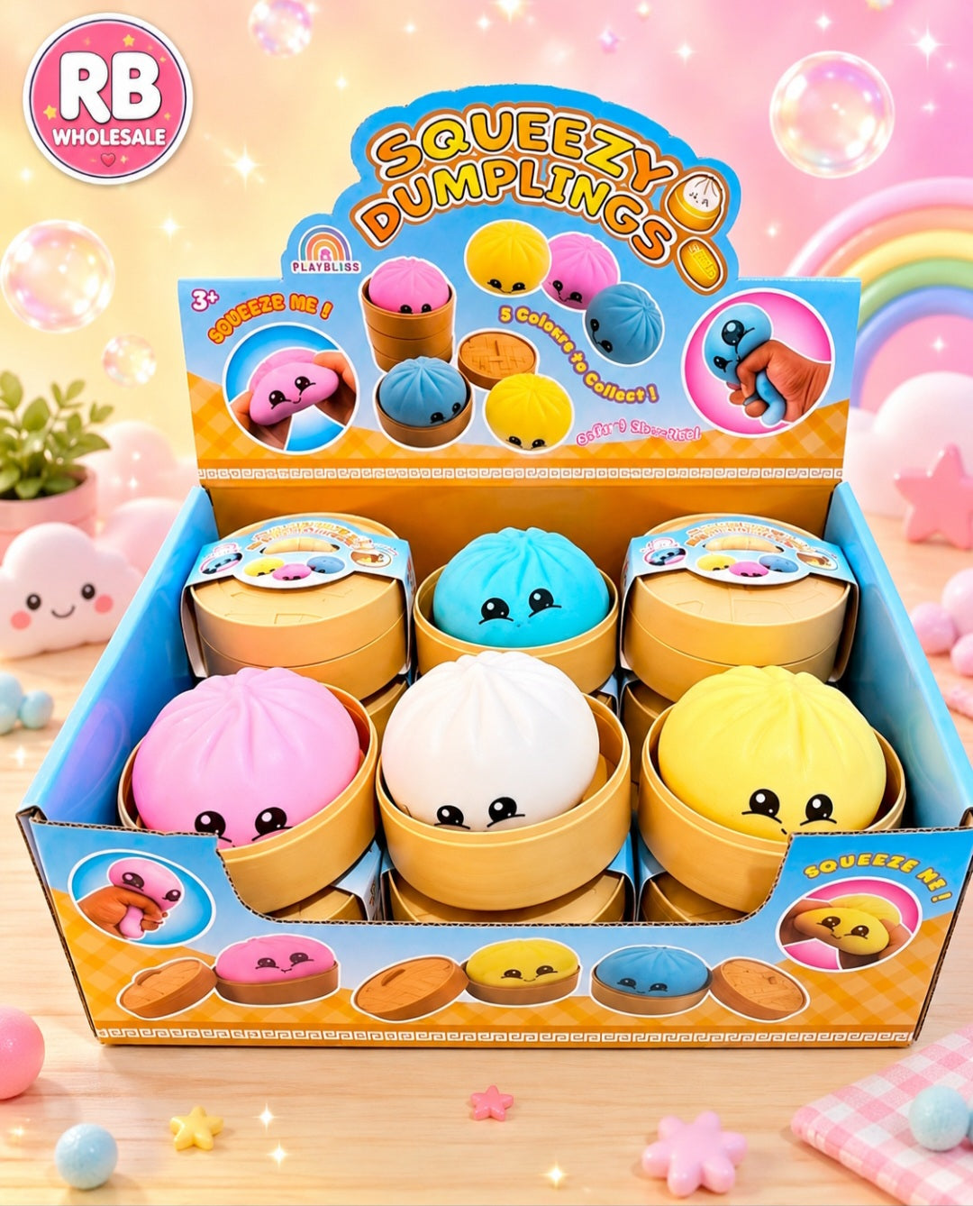 SALE!  12Pc Squishy Dumpling
