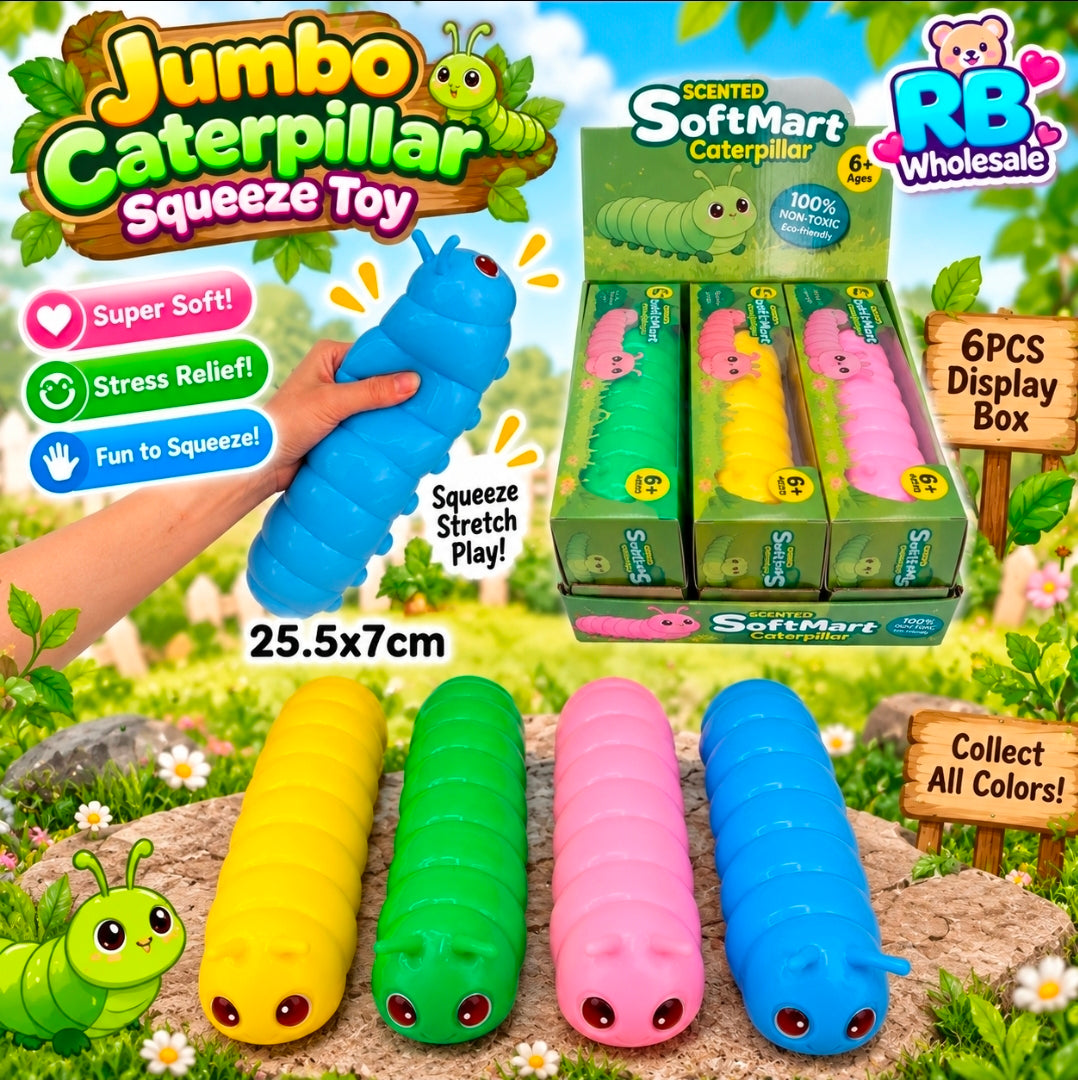 6pc Jumbo Caterpillar