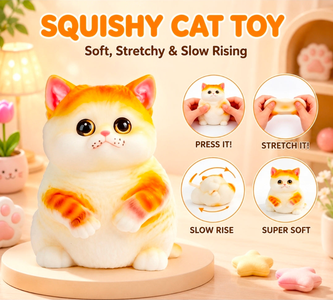 3pc Squishy kitty